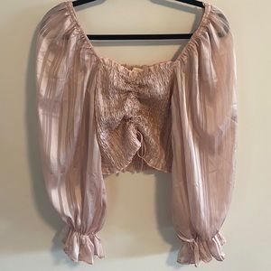 Brand new smocked top